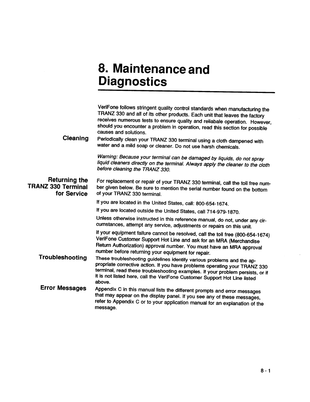 VeriFone 00483 - Revision D manual 