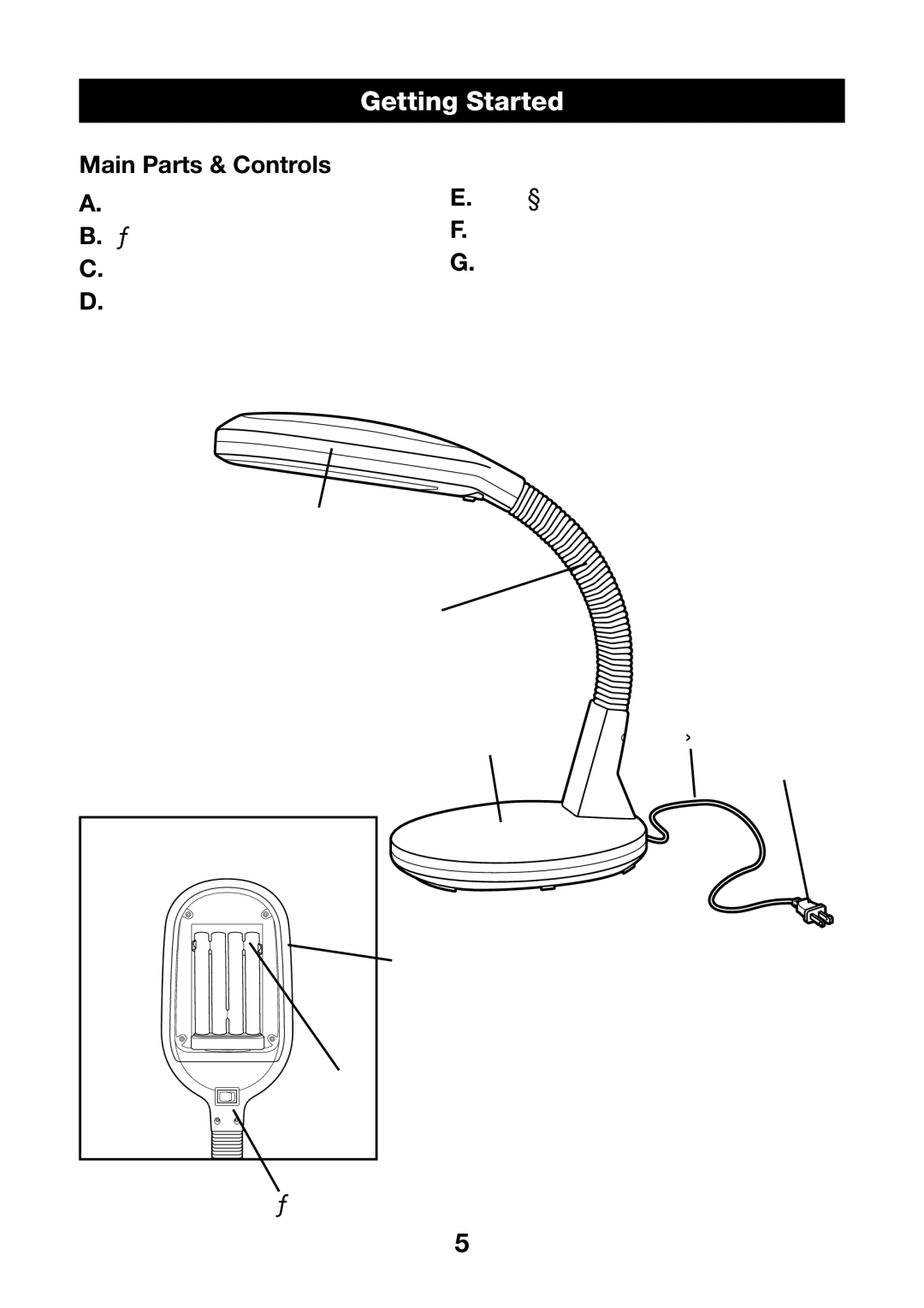 Verilux PL03 manual GettingHEADERStarted 