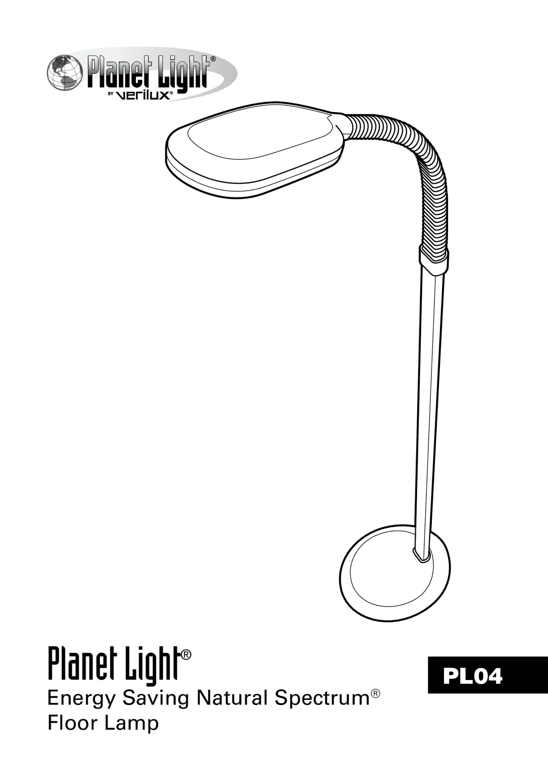 Verilux PL04 manual Planet Light 