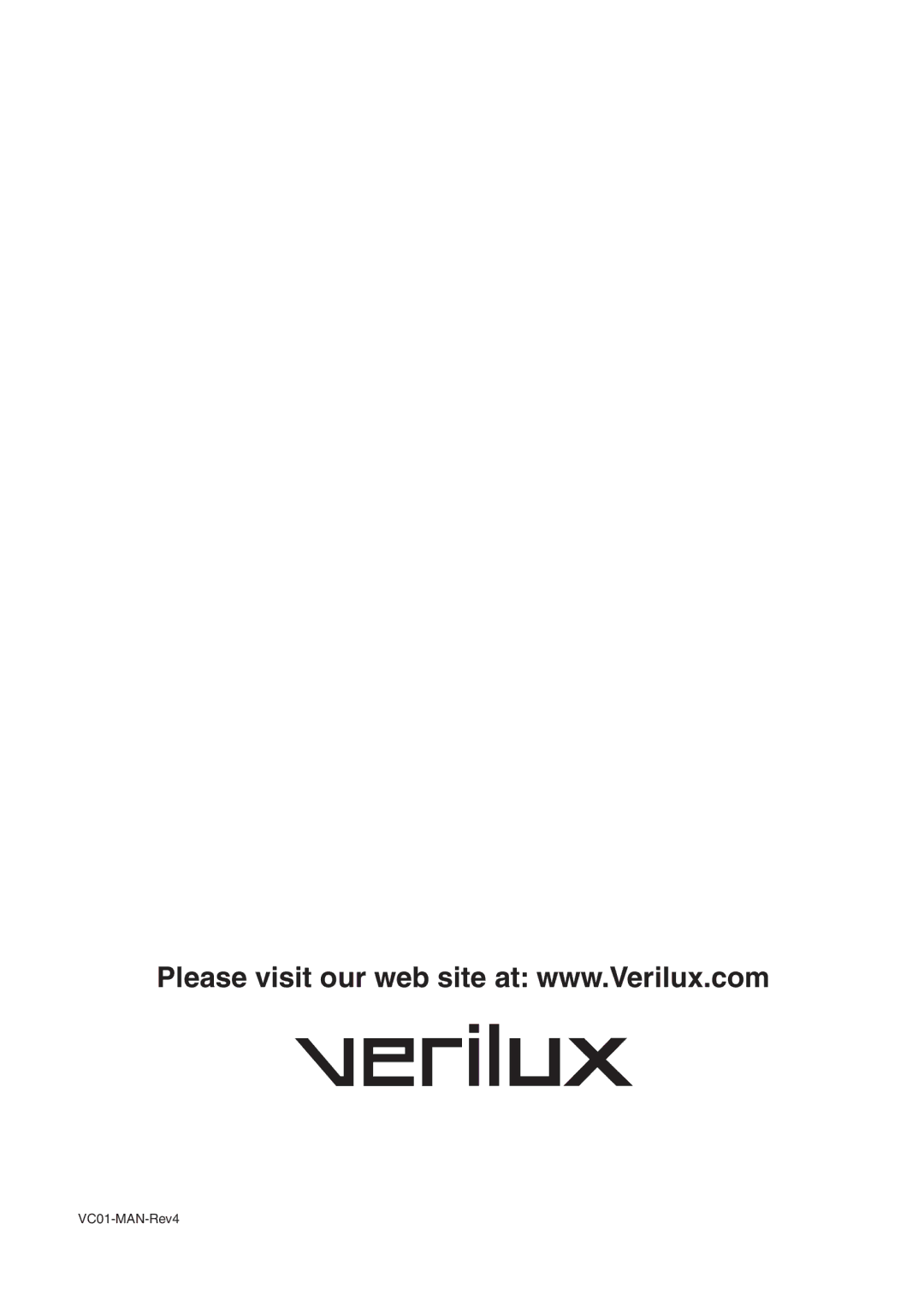 Verilux VC01 manual Three-Year Limited Warranty 