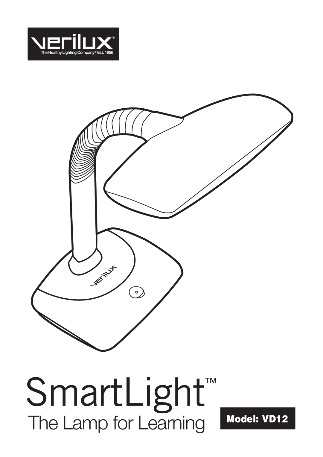 Verilux VD12 manual SmartLight 