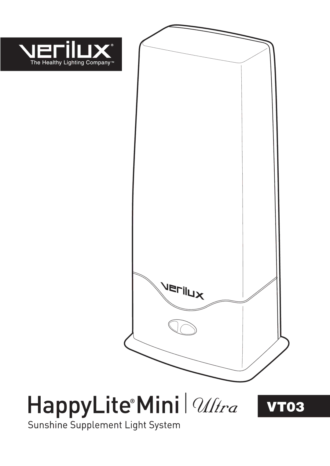 Verilux VT03 manual 