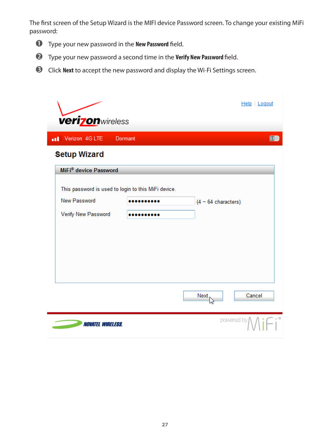 Verizon 649496017989 manual 