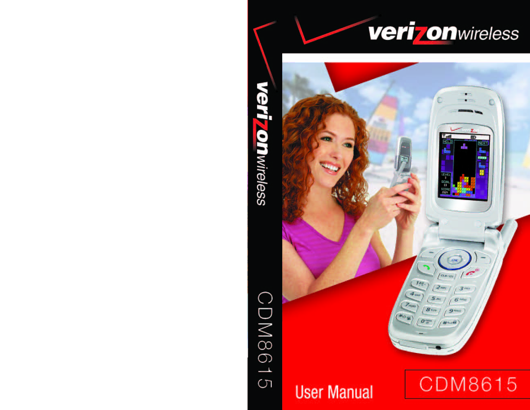 Verizon CDM8615 manual 