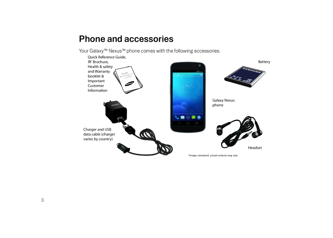 Verizon Cell Phone manual Phone and accessories 