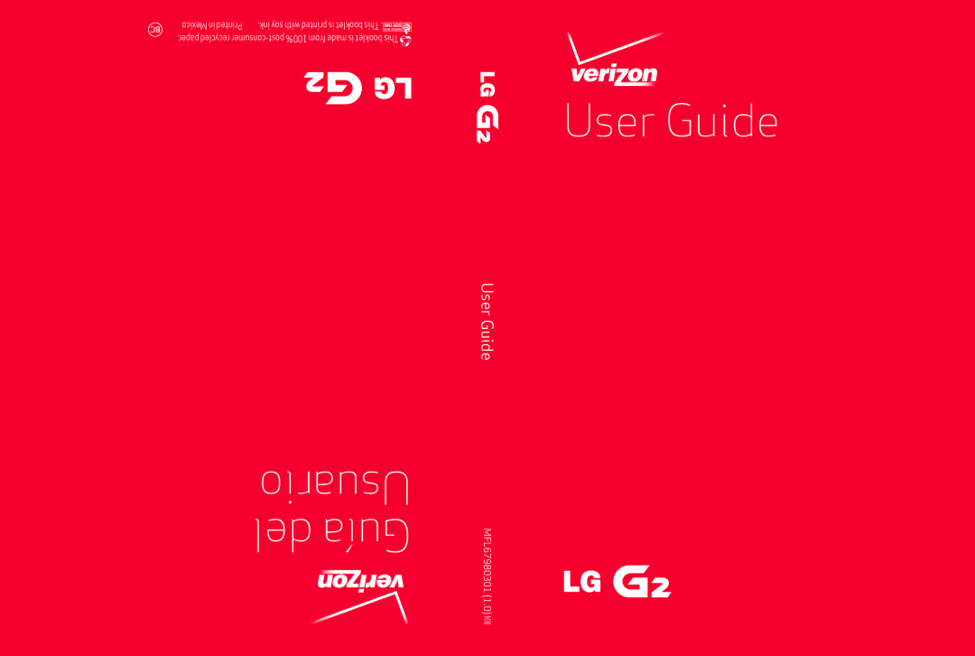 Verizon G2 manual User Guide 