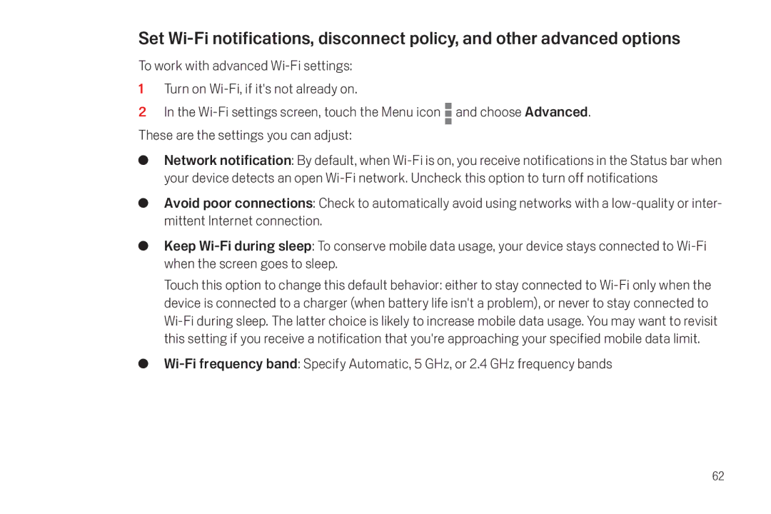 Verizon Galaxy Nexus manual 