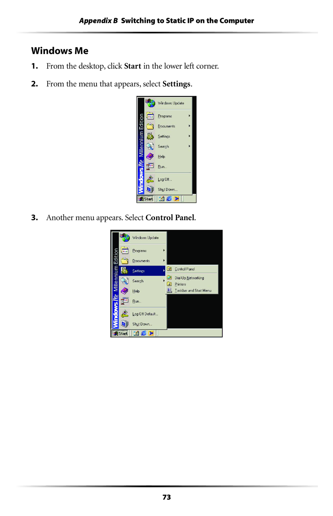 Verizon GT701C user manual Windows Me 