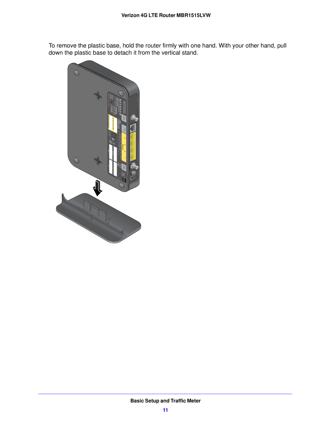 Verizon manual Verizon 4G LTE Router MBR1515LVW 