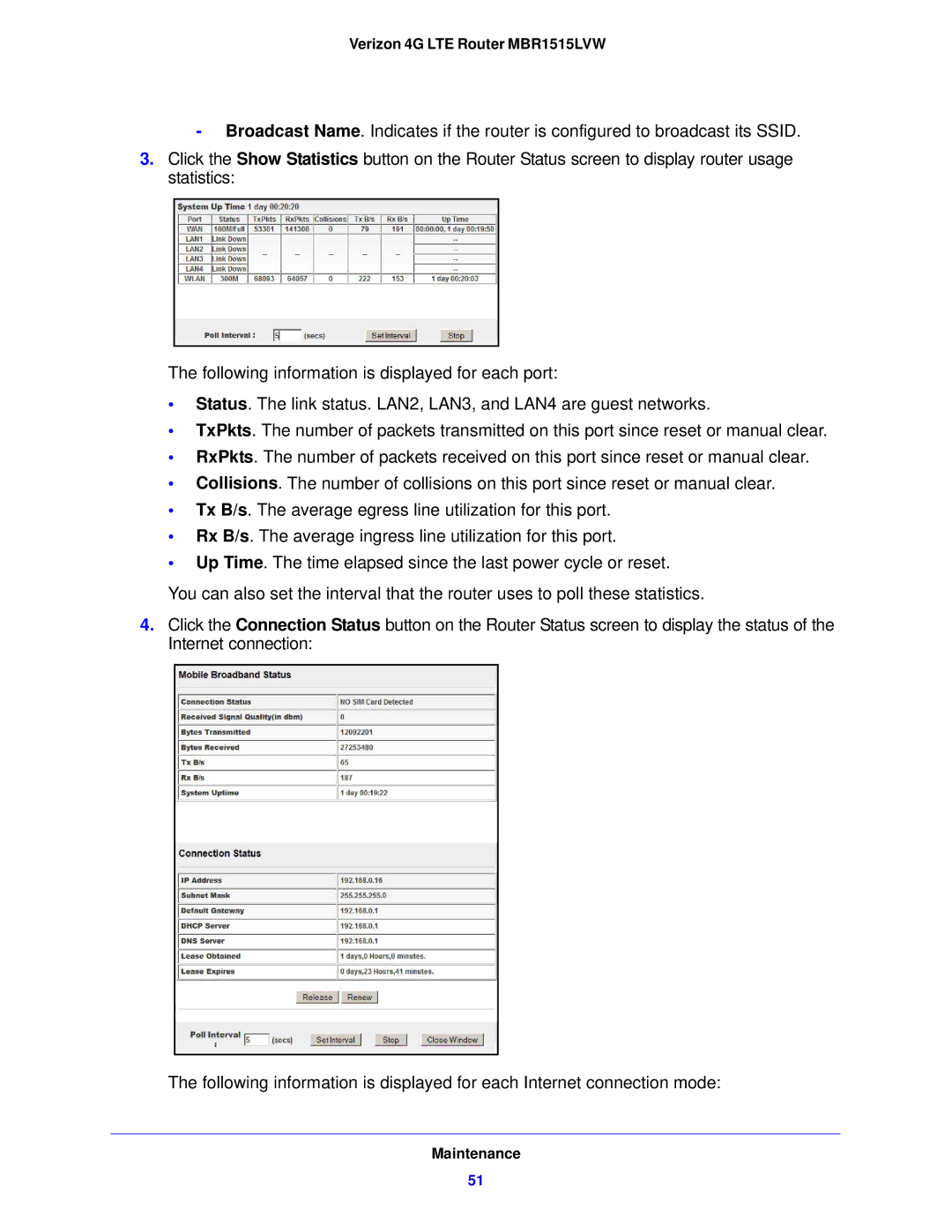 Verizon manual Verizon 4G LTE Router MBR1515LVW 