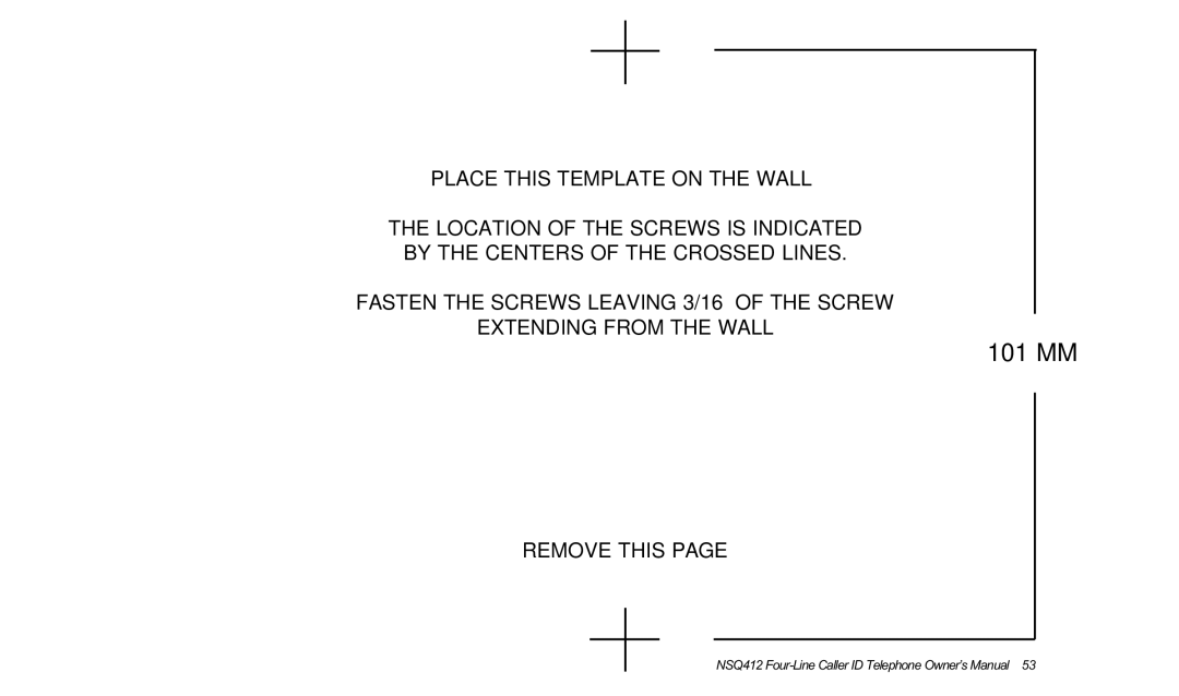 Verizon NSQ412 owner manual 101 MM 