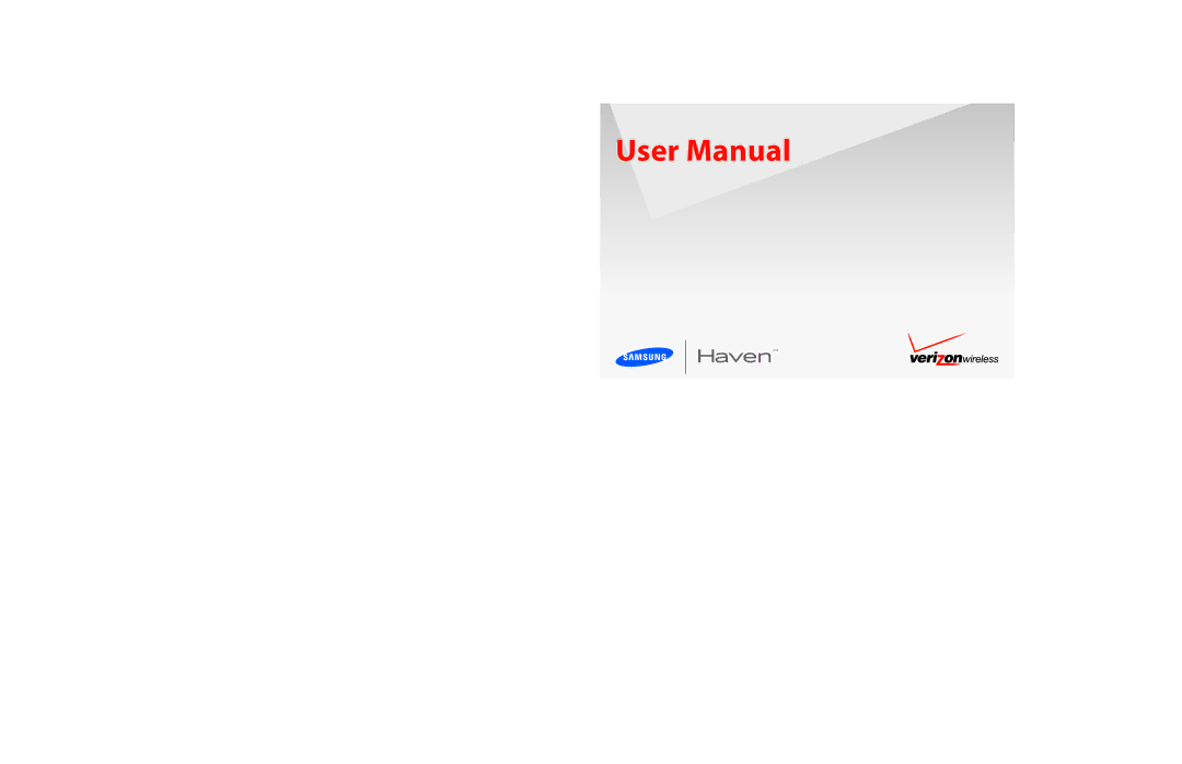 Verizon SCHu320 user manual 