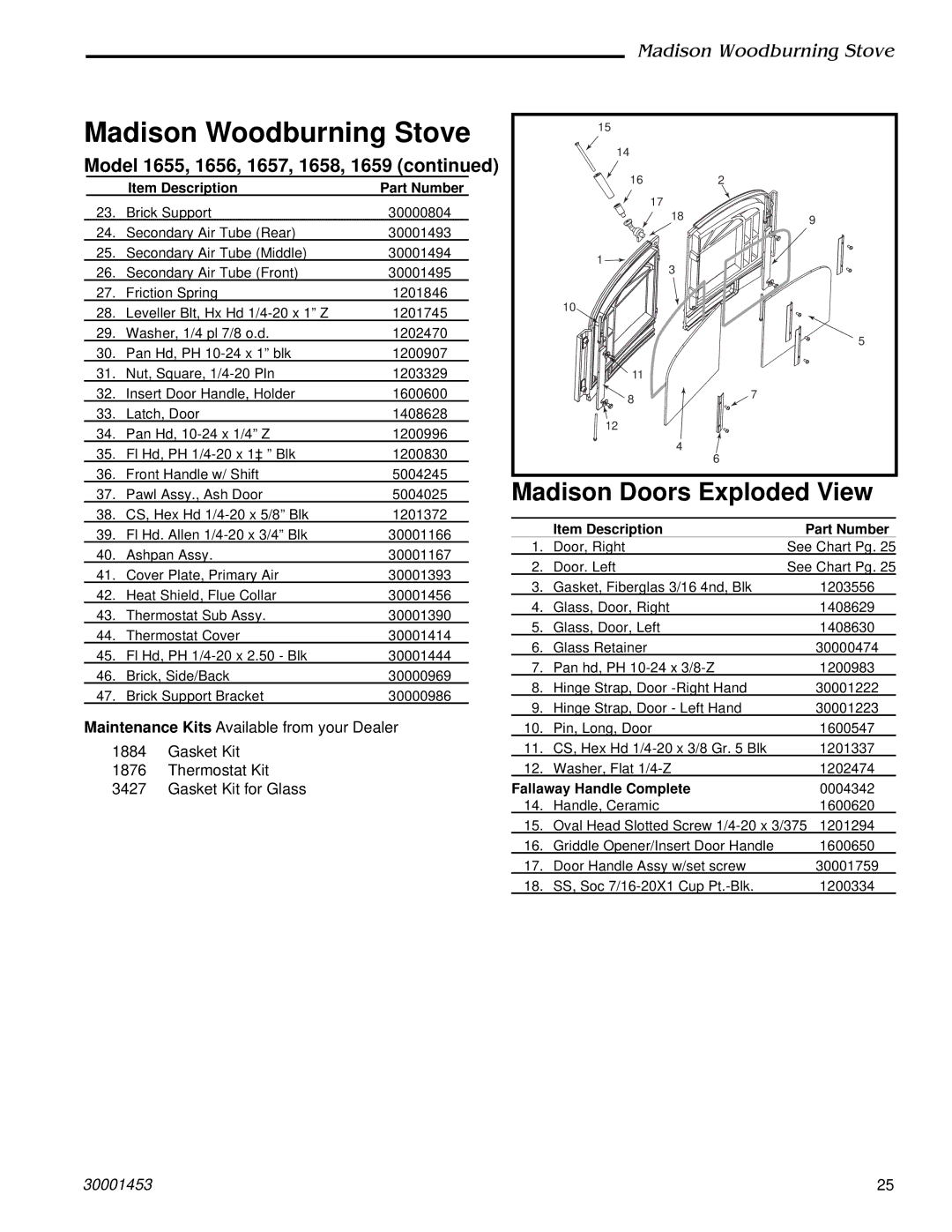 Vermont Casting 410 installation instructions Madison Woodburning Stove 