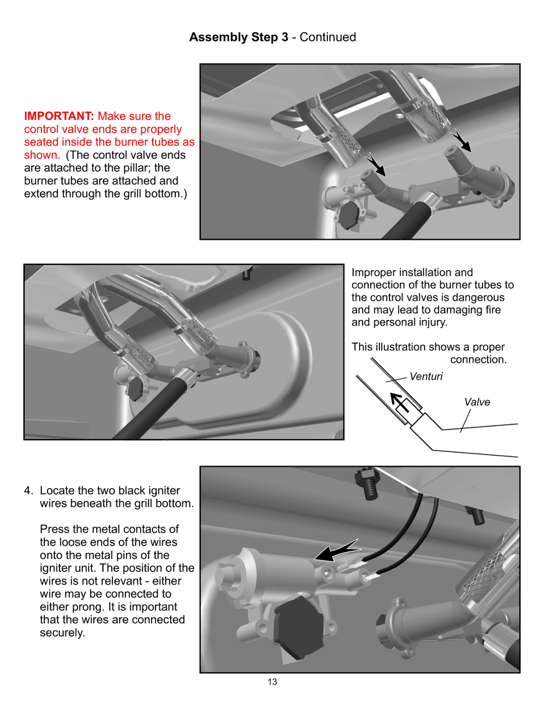 Vermont Casting 6000, 8000 owner manual Assembly Step 