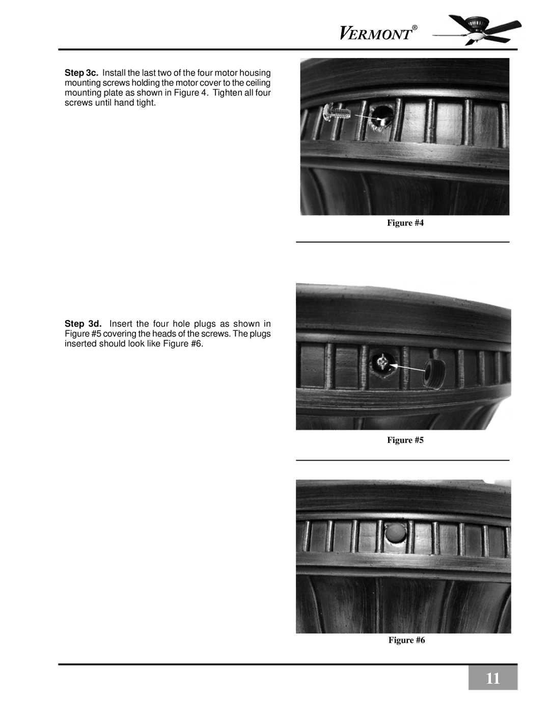 Vermont Casting C34G624M owner manual Figure #6 