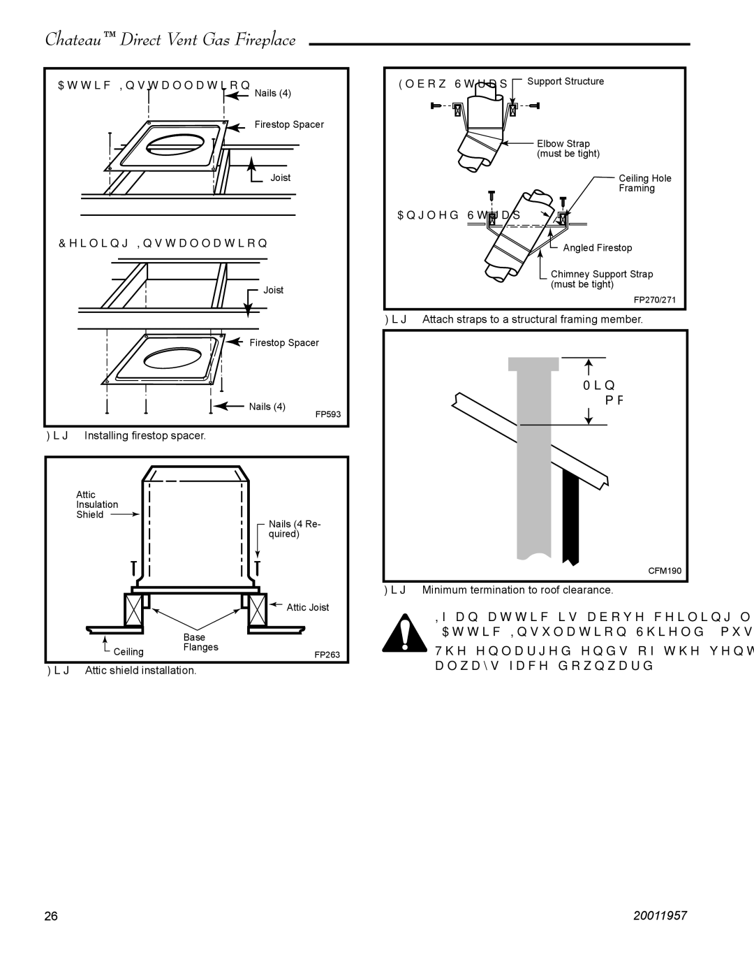 Vermont Casting DTV38s2 installation instructions Min 