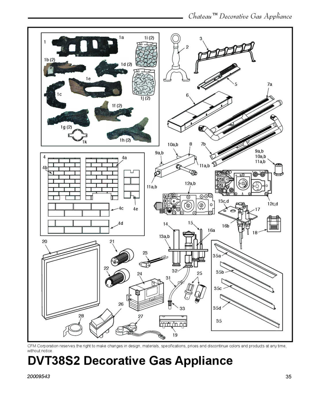 Vermont Casting installation instructions DVT38S2 Decorative Gas Appliance 