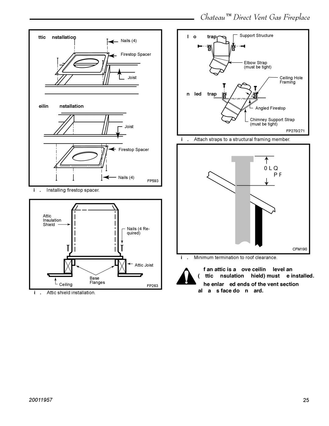 Vermont Casting DVT38S2IN installation instructions Min 