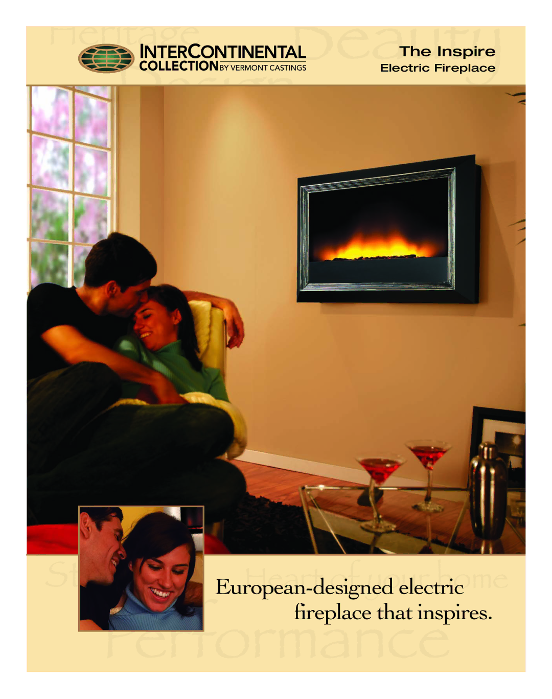 Vermont Casting ICVCEFP01 manual European-designed electric fireplace that inspires 