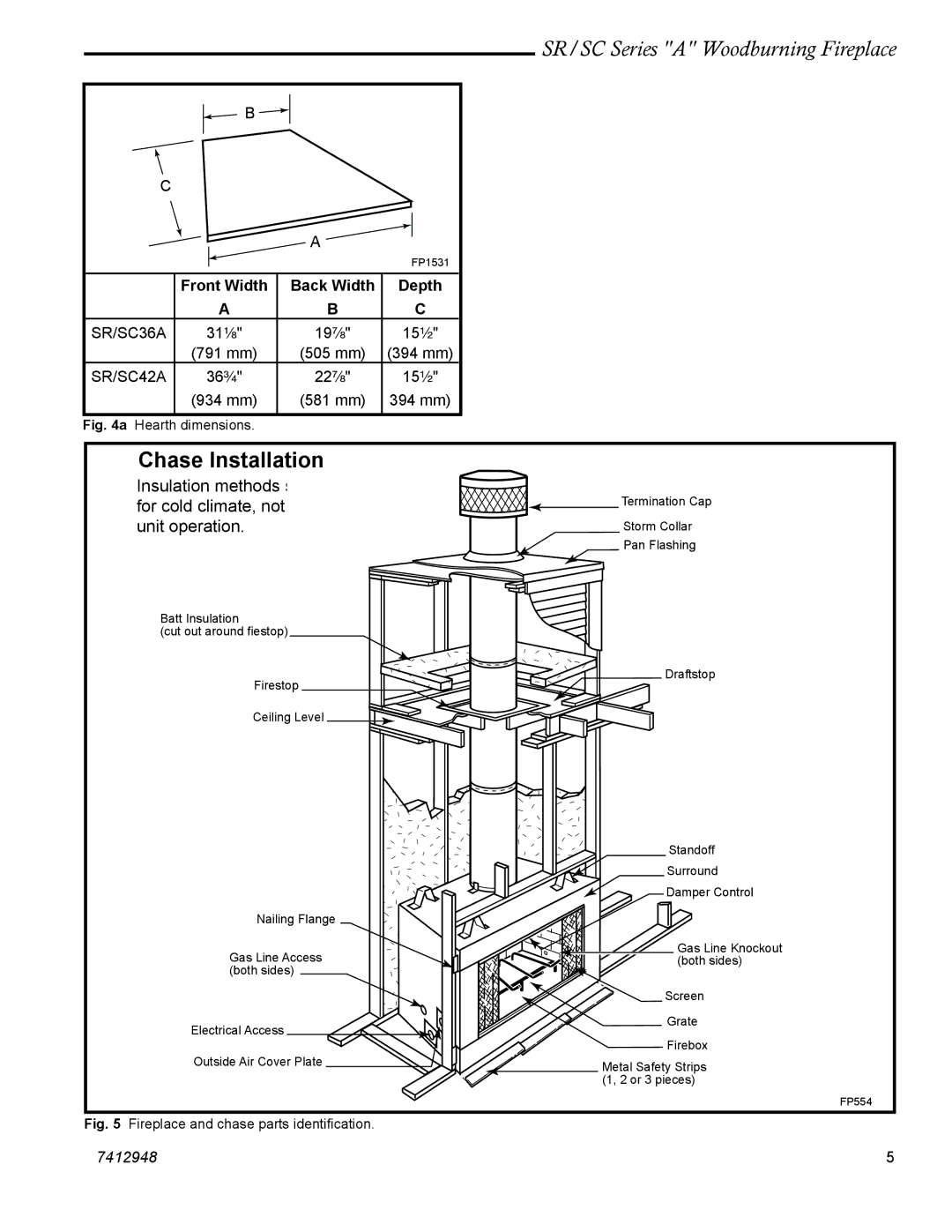 Vermont Casting SR36A, SR42A manual SR/SC36A, SR/SC42A 