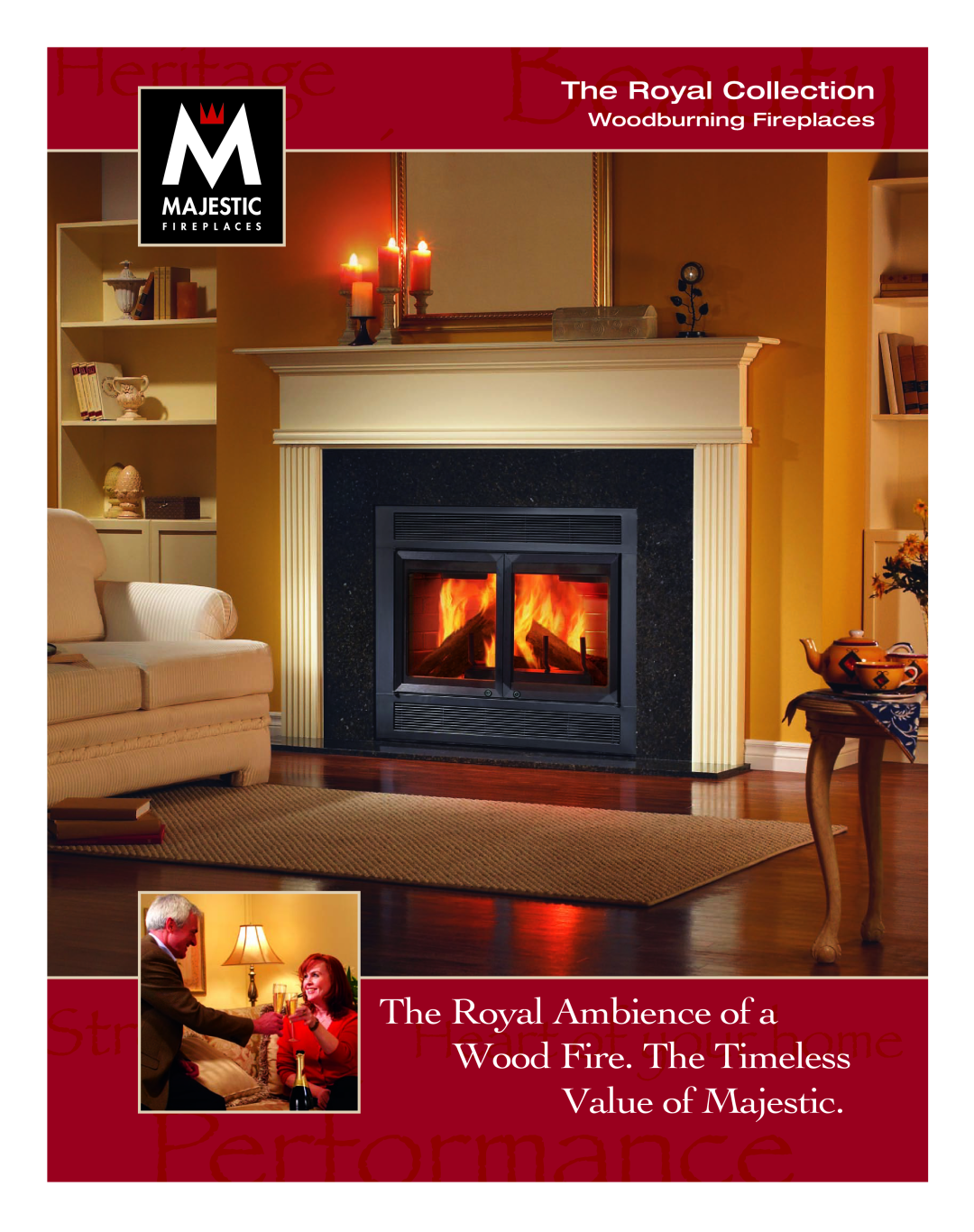 Vermont Casting WMC36 manual The Royal Ambience of a Wood Fire. The Timeless, Value of Majestic, The Royal Collection 