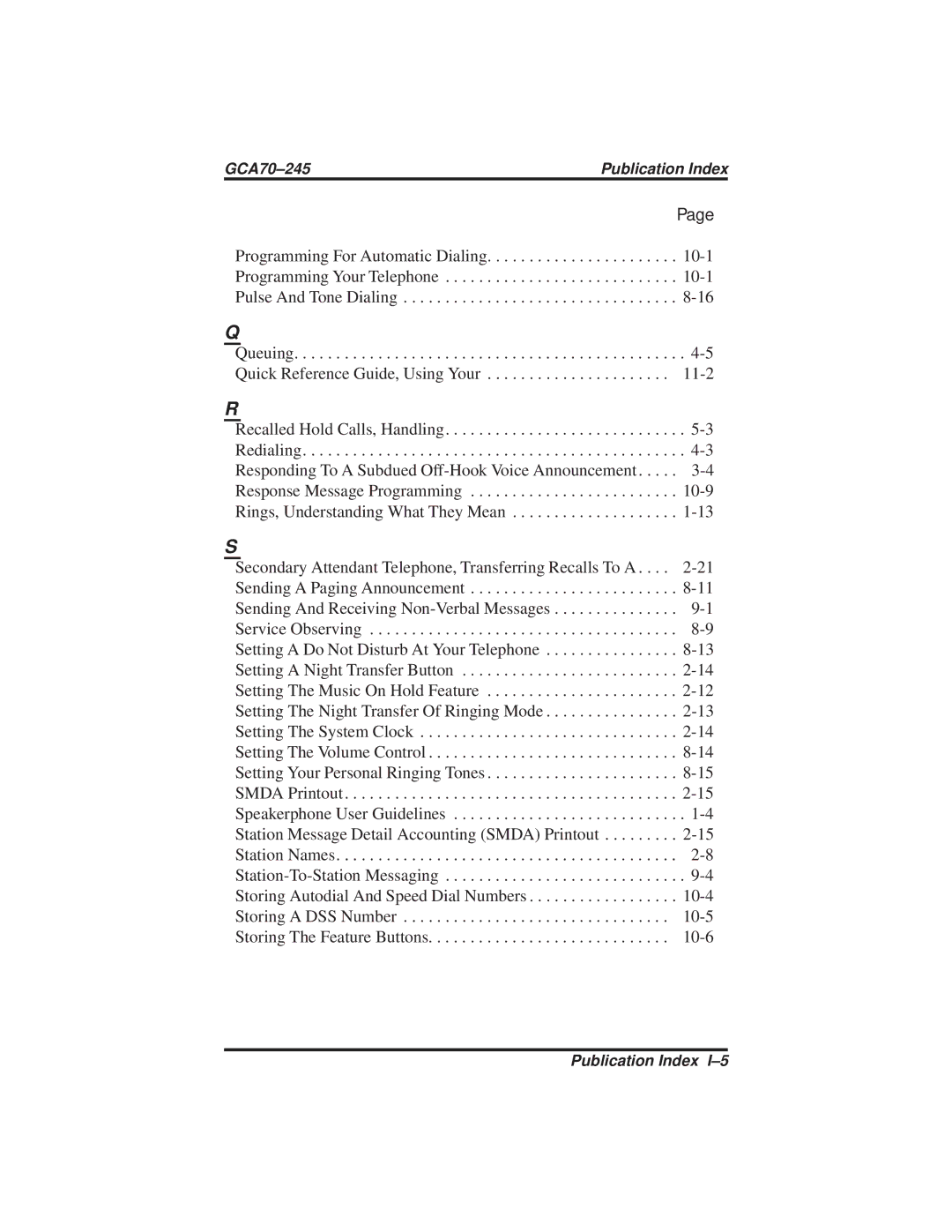 Vertical Communications DSU and DSU II manual Queuing -5 Quick Reference Guide, Using Your 