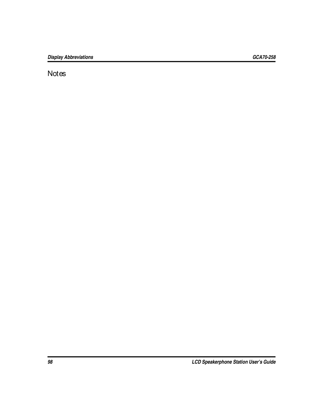 Vertical Communications FXS, and FXT manual GCA70-258 