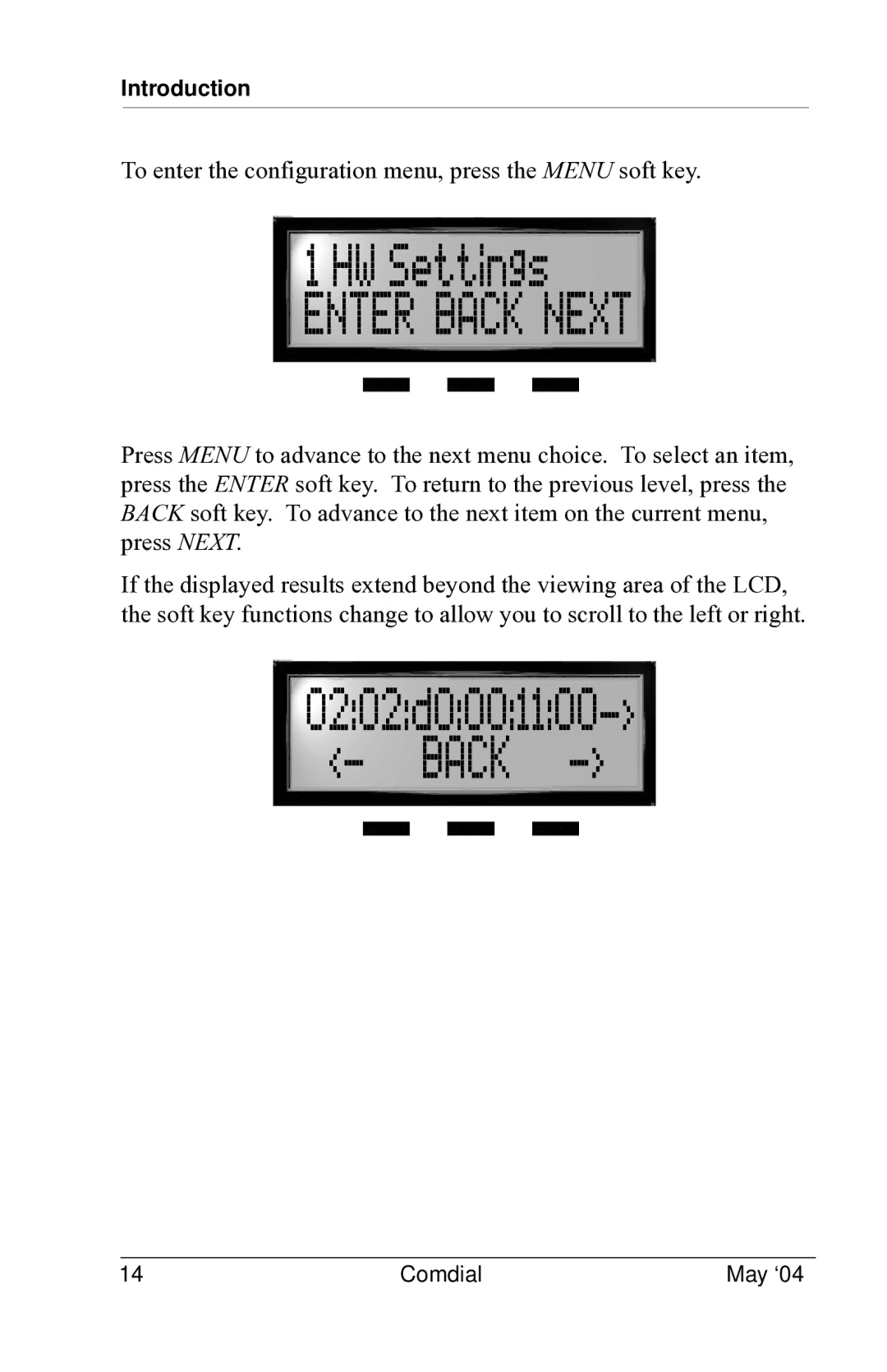 Vertical Communications MP5000 manual Enter Back Next, 0202d0001100- Back 