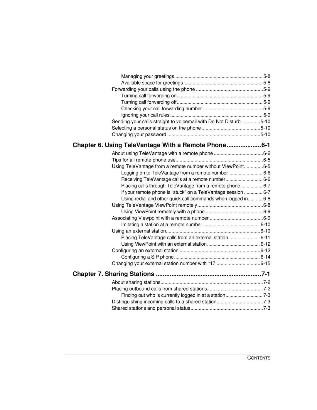 Vertical Communications TeleVantage 7.5 manual Using TeleVantage With a Remote Phone 