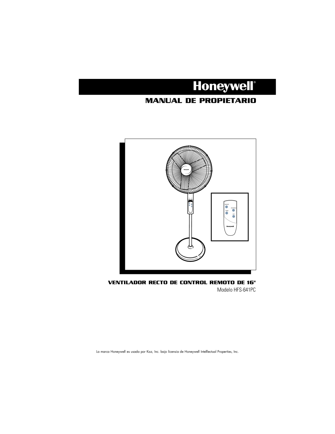 Vicks Manual De Propietario, Ventilador Recto De Control Remoto De, Modelo HFS-641PC, Breeze On/Speed Timer Off 