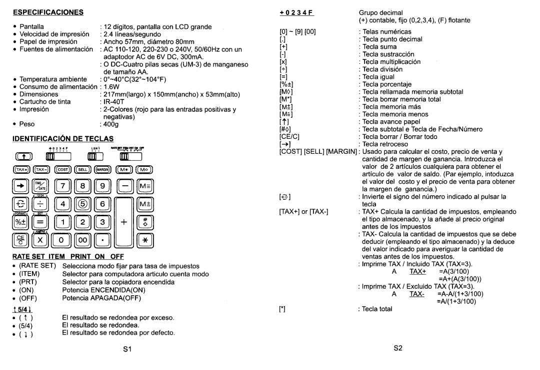 Victor 1208-2 manual 