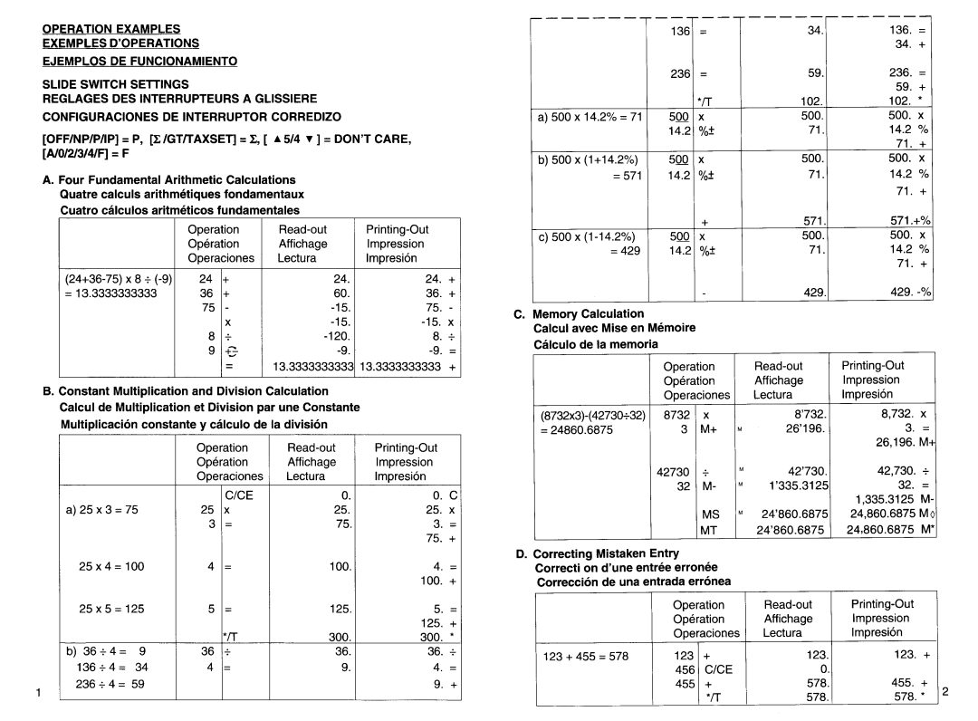 Victor Technology 1212-2 Series manual 