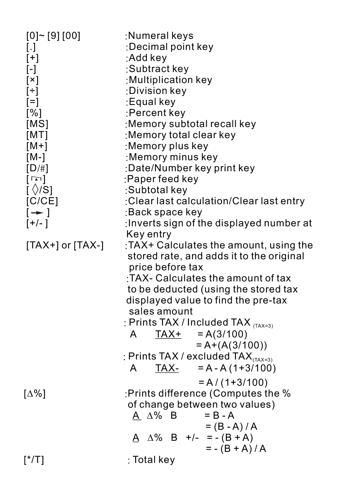 Victor Technology 1212-3A Series instruction manual Tax 