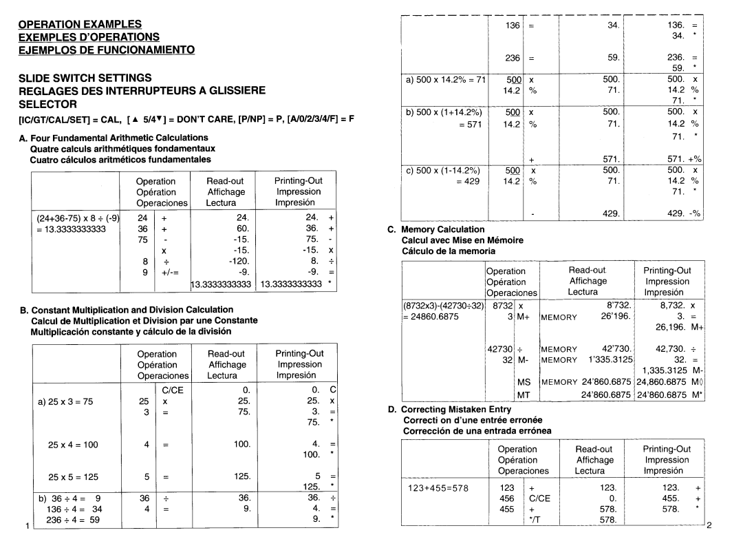 Victor Technology 1228-2 Series manual 