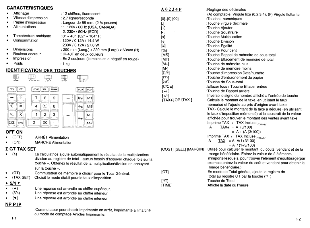 Victor Technology 1230-3 manual 