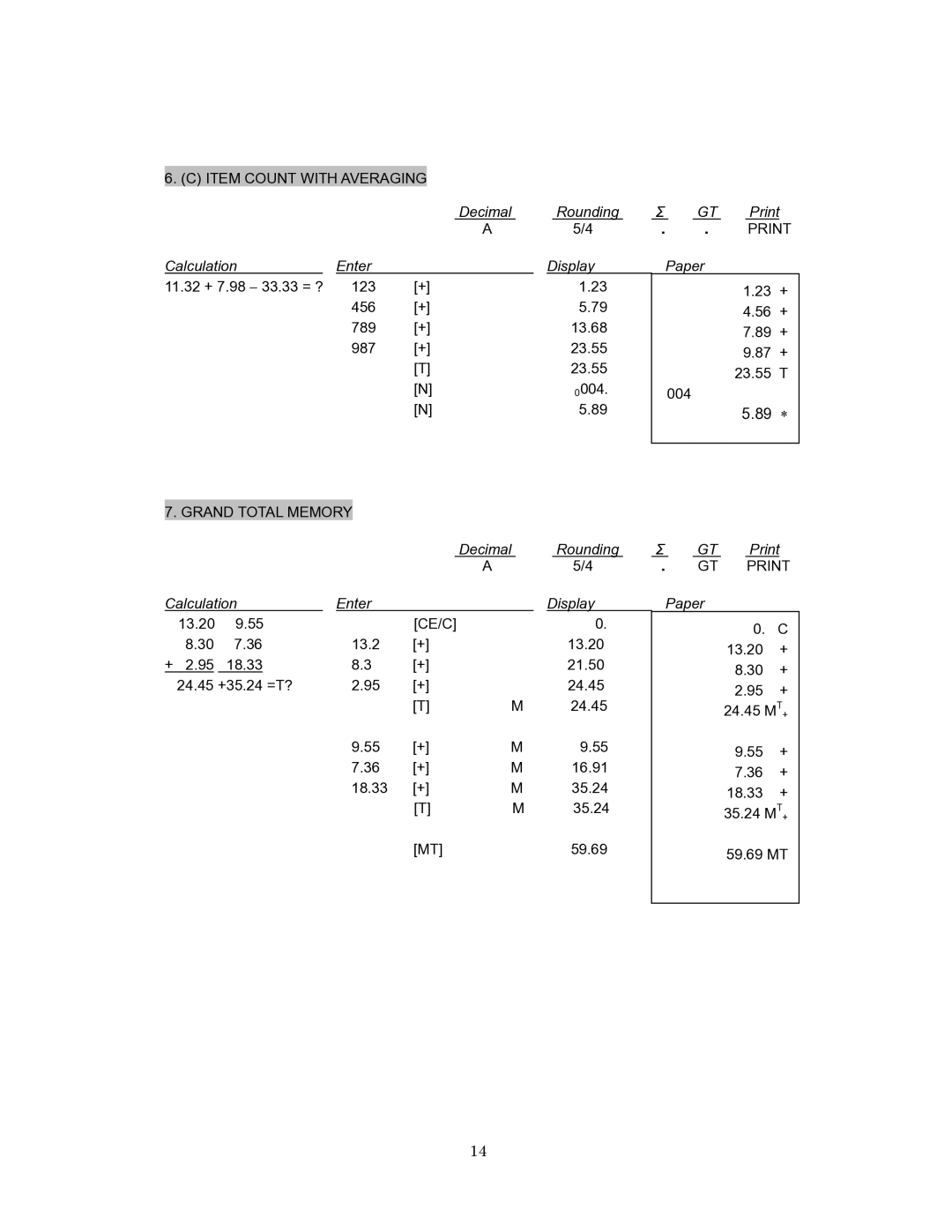 Victor Technology 1260-3 instruction manual Paper 23.55 004 