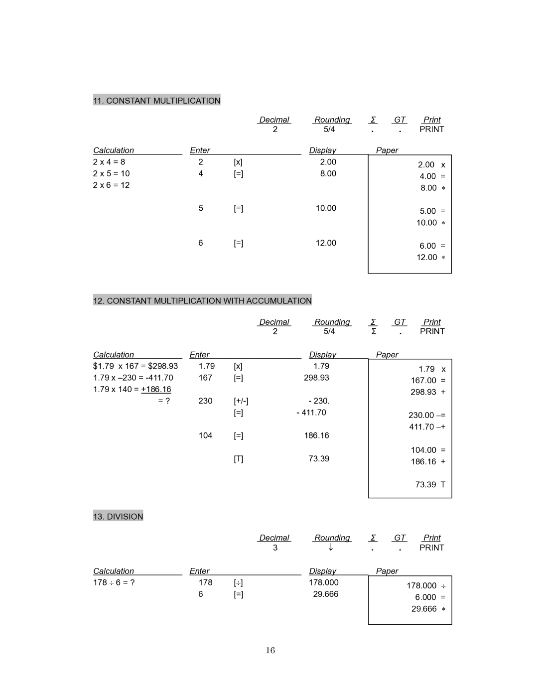 Victor Technology 1260-3 instruction manual Paper 10.00 ∗ 12.00 ∗ 