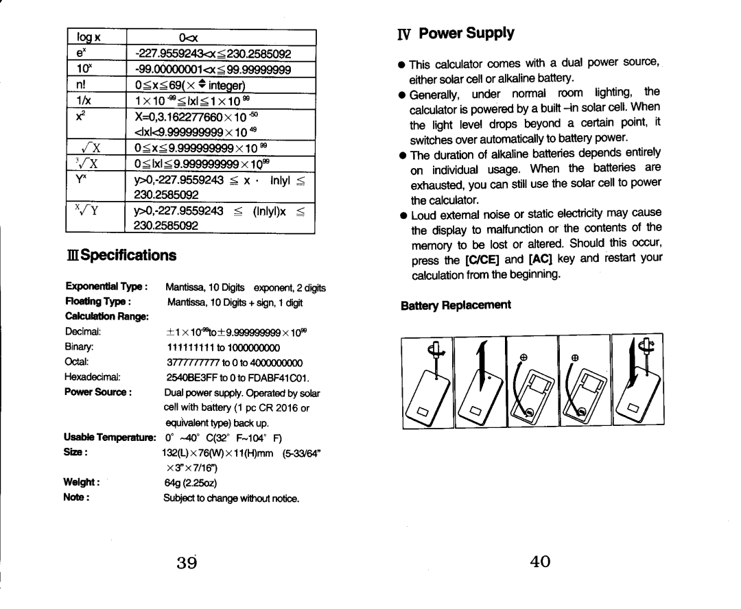 Victor Technology 930-2 manual 