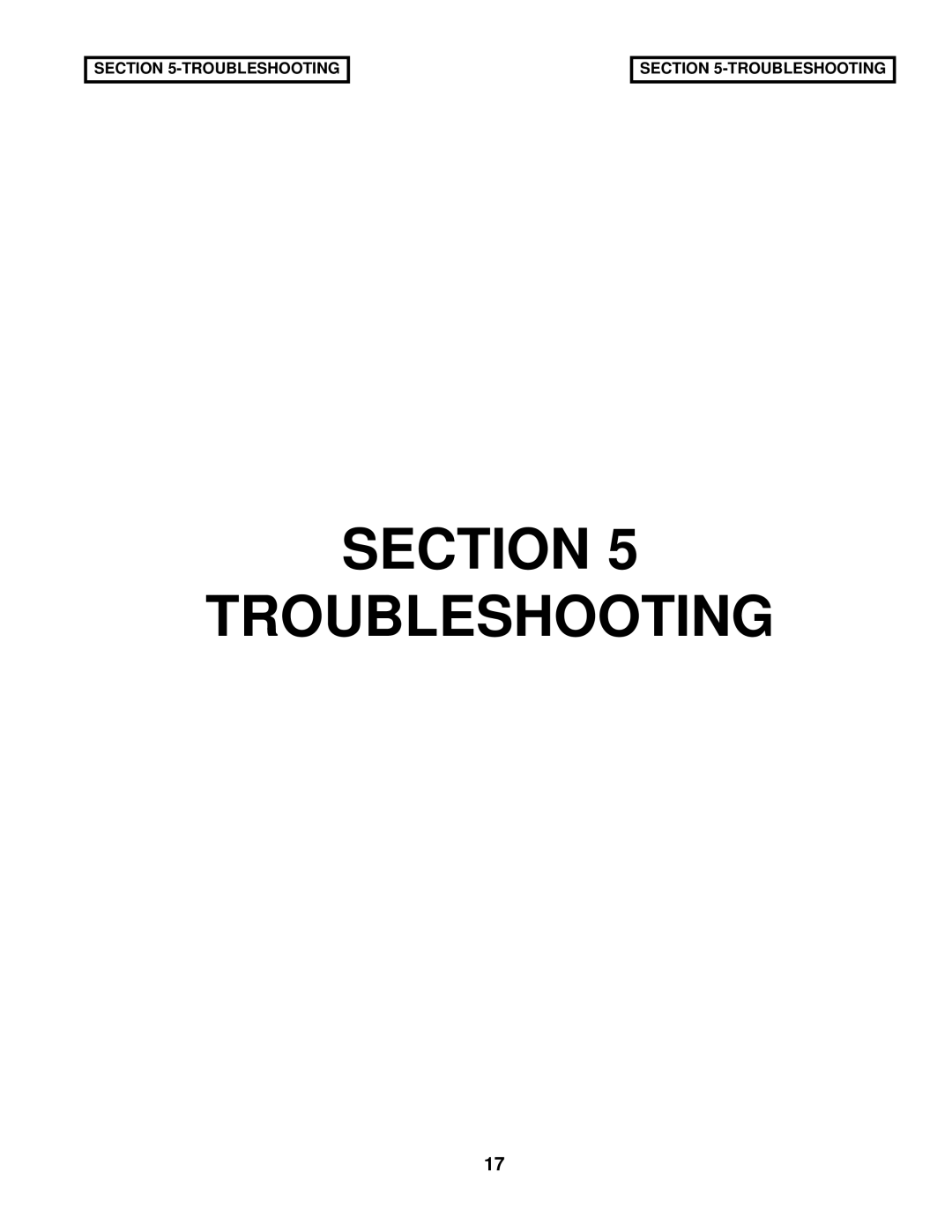 Victory Refrigeration V-Series manual Section Troubleshooting 