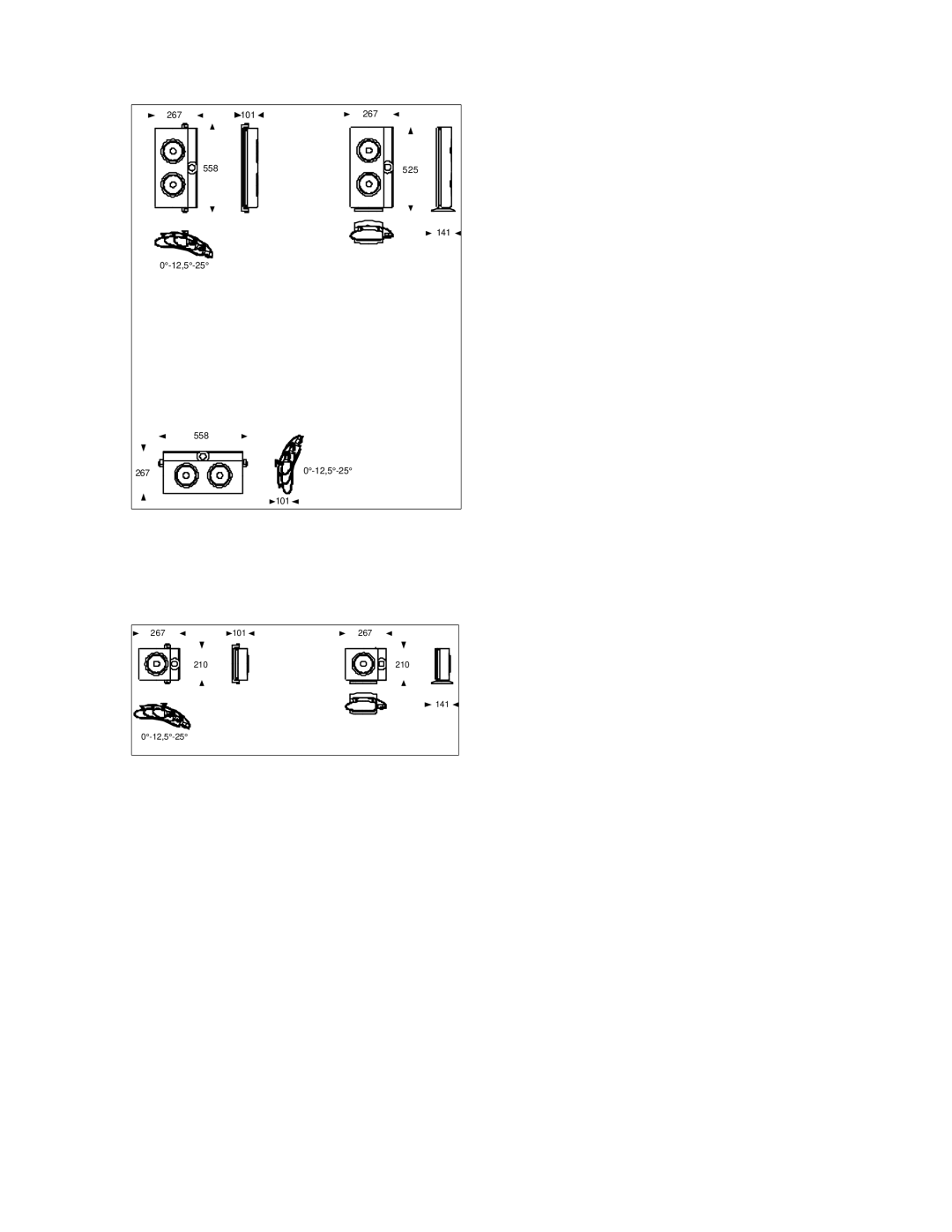 Vienna Acoustics SCHNBERG, Webern, 101267 owner manual 267 101 558 525 12,5-25 141 