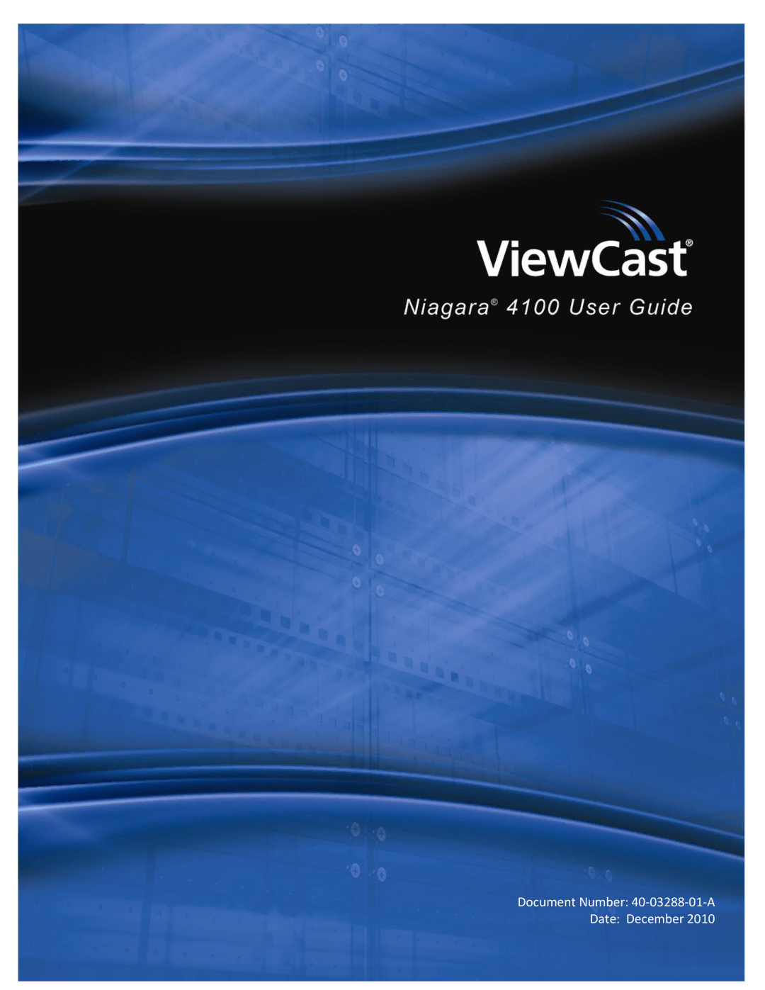 ViewCast 4100 manual Document Number 40-03288-01-A Date December 