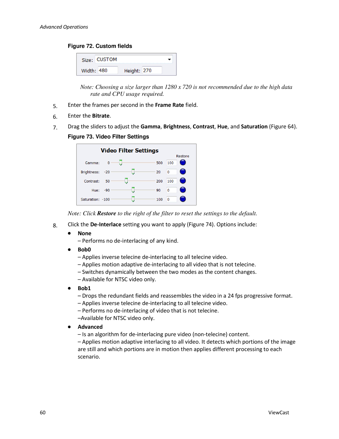 ViewCast 4100 manual ∙ None 