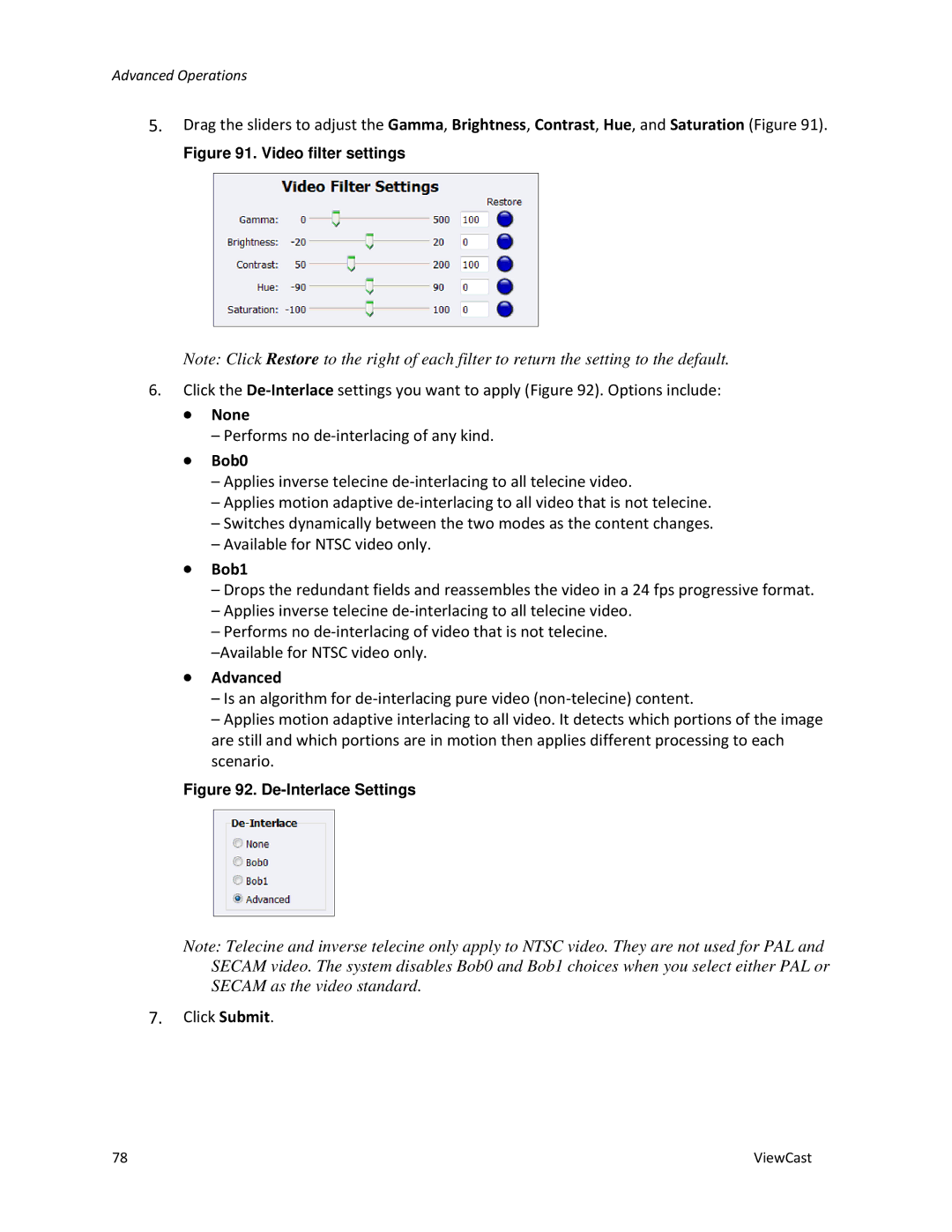 ViewCast 4100 manual ∙ None 