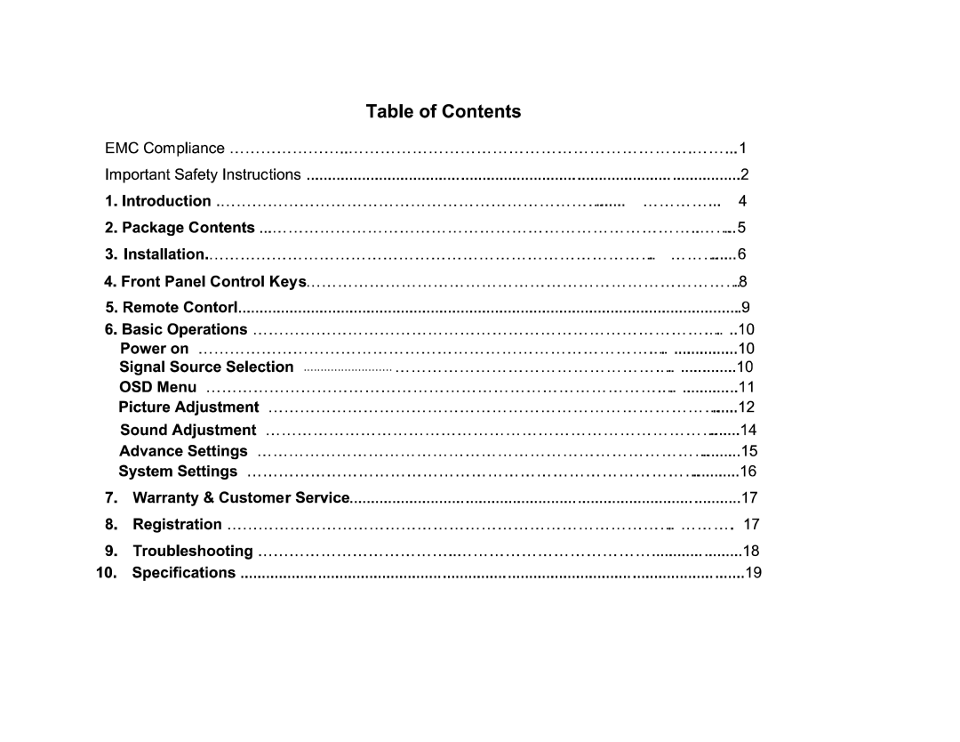 ViewEra V221MV, V195MV manual 