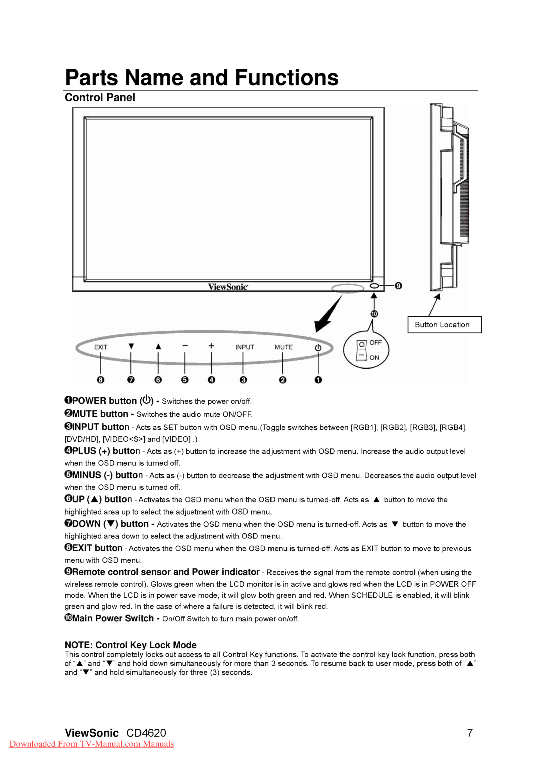 ViewSonic VS11915 warranty ViewSonic CD4620 