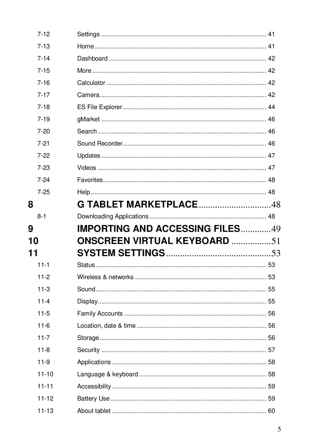 ViewSonic GTABLET, GTUG010411 manual Importing and Accessing Files Onscreen Virtual Keyboard 