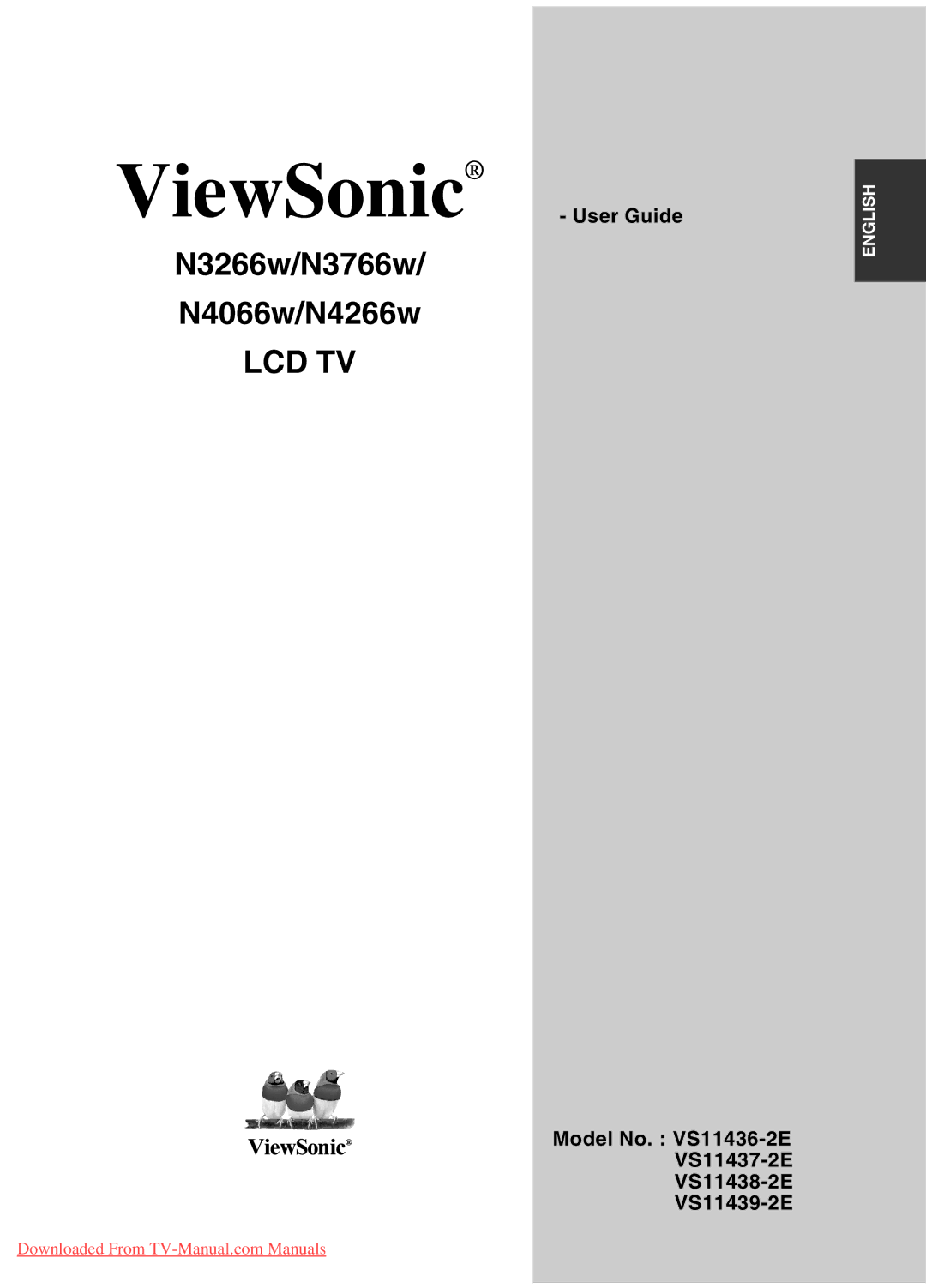 ViewSonic N3266w, N3766w, N4066w, N4266w manual 8KGY5QPKEs 