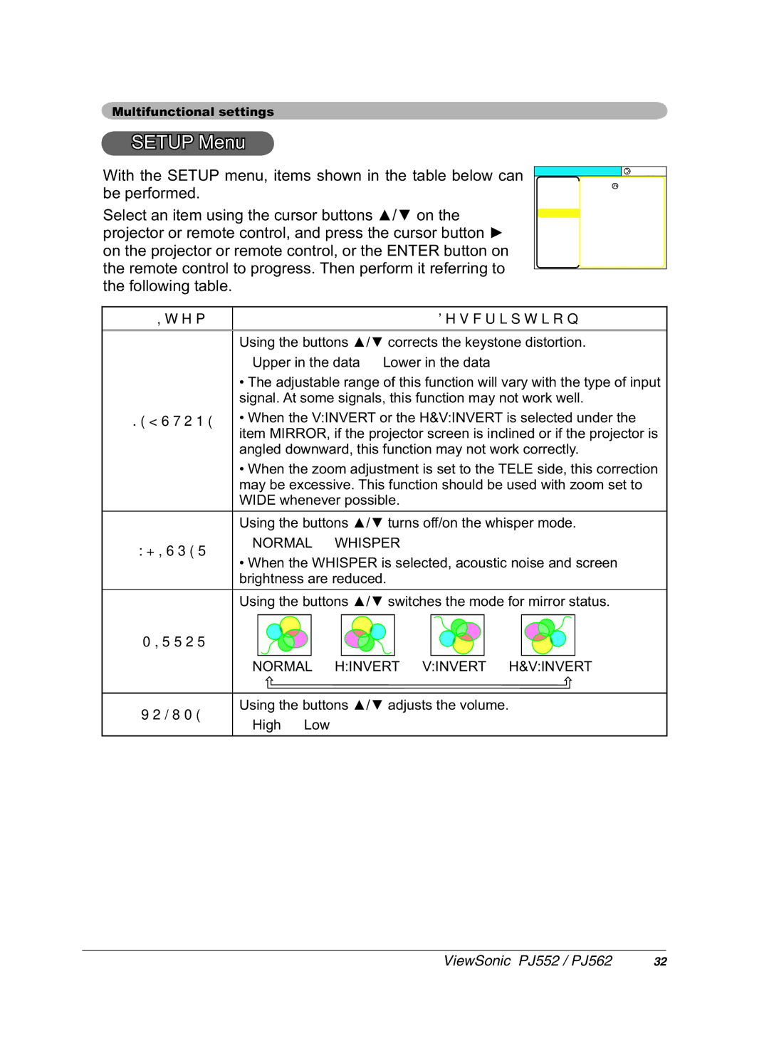 ViewSonic PJ562 manual 67830HQX, EhShuiruphg, 92/80 