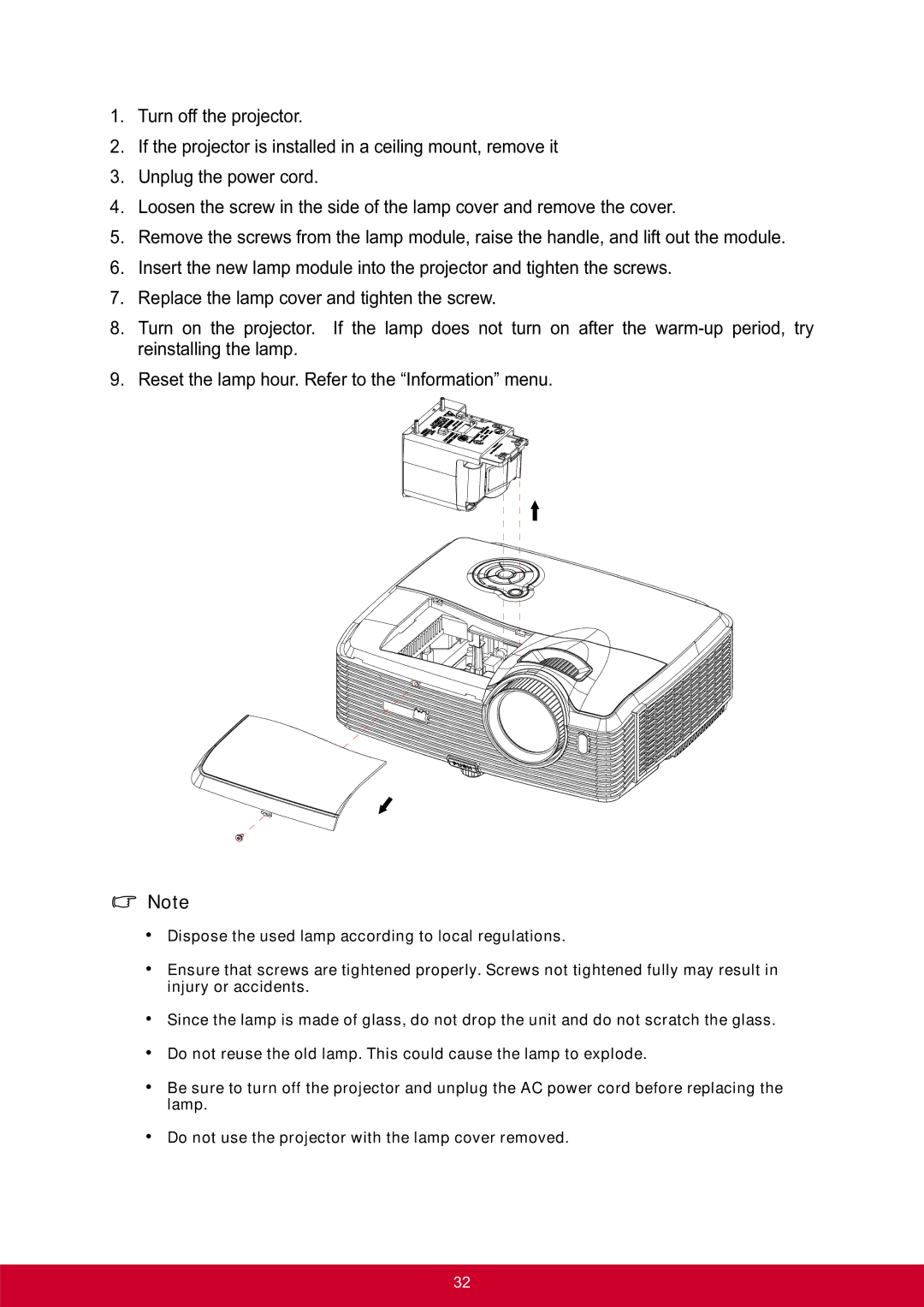 ViewSonic PRO8300 warranty 