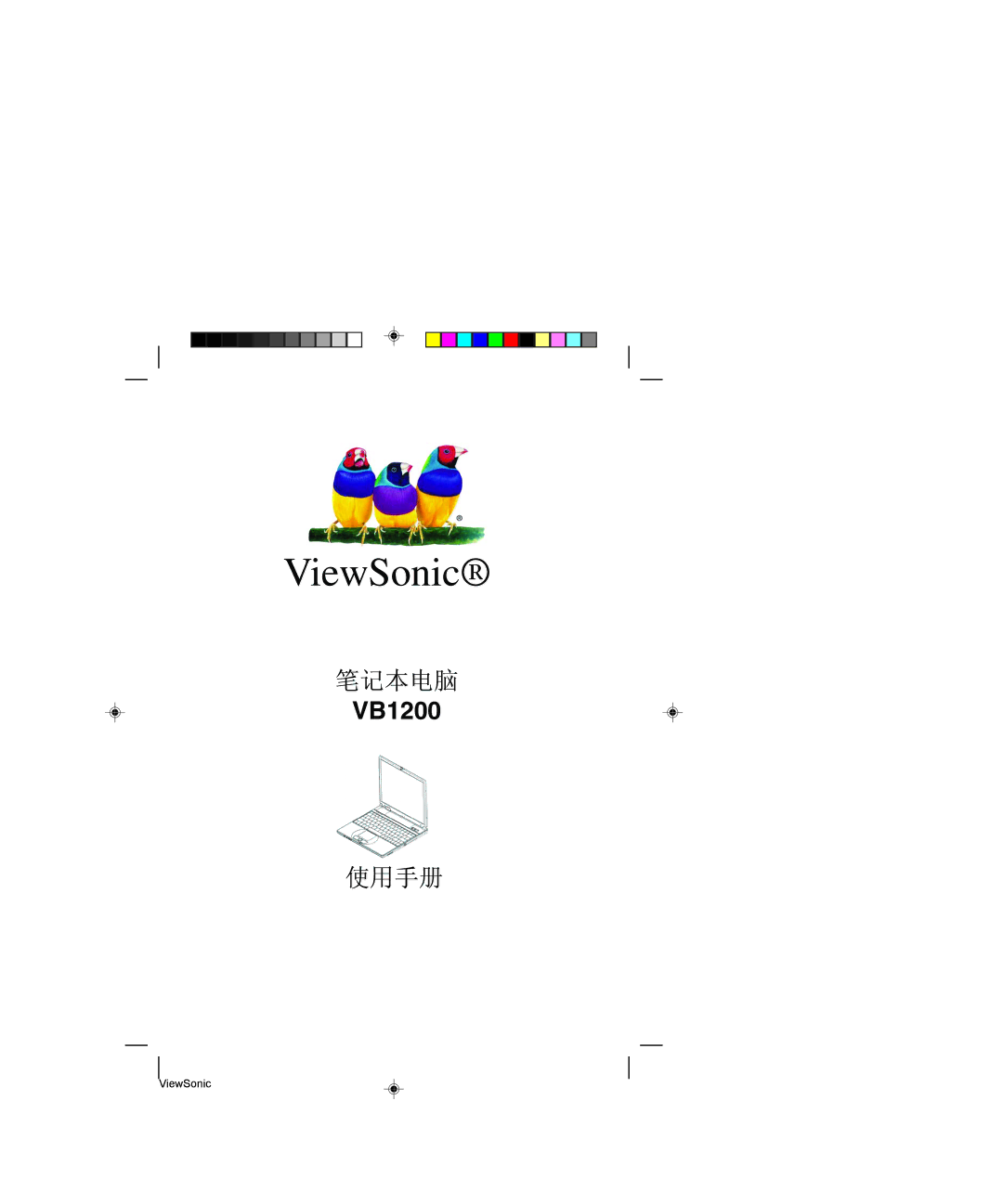 ViewSonic VB1200 manual ViewSonic 